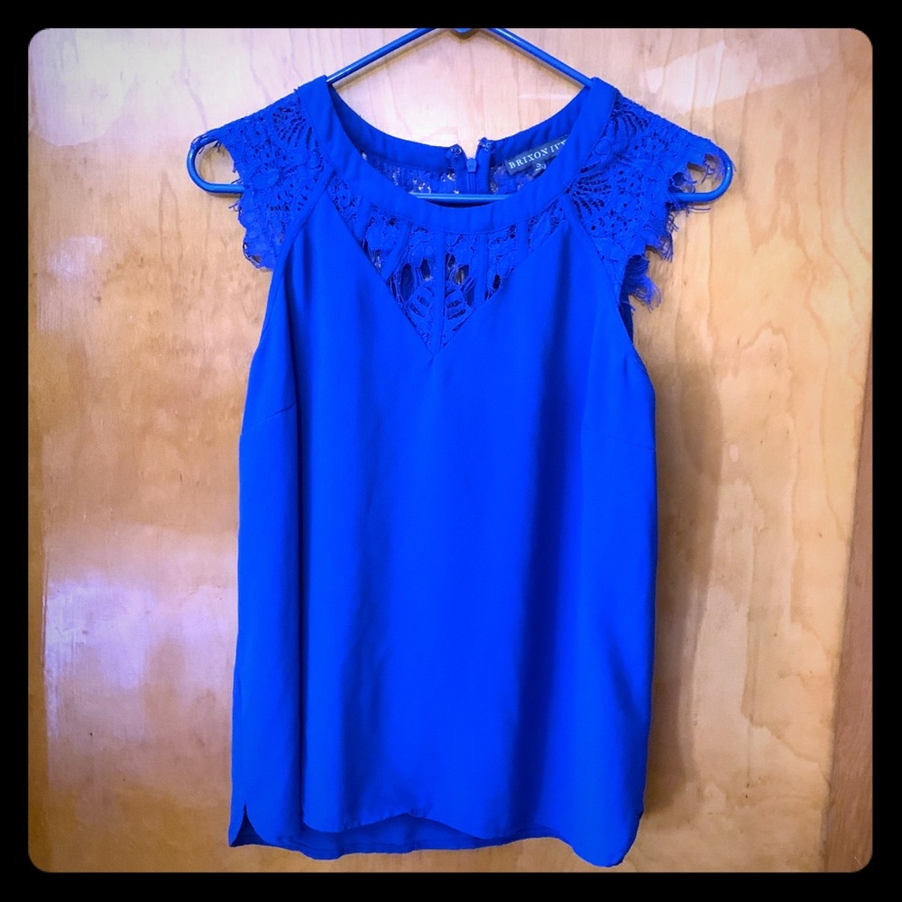 Brixon ivy blue top